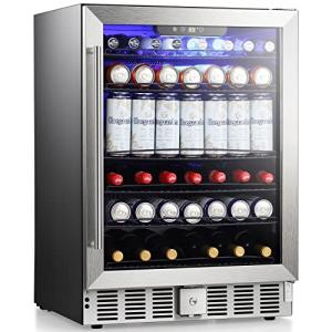 Antarctic Star Wine Cooler with Lock, 24inch