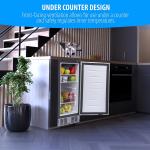 15-Inch Under Counter Wine Fridge with Digital Thermostat