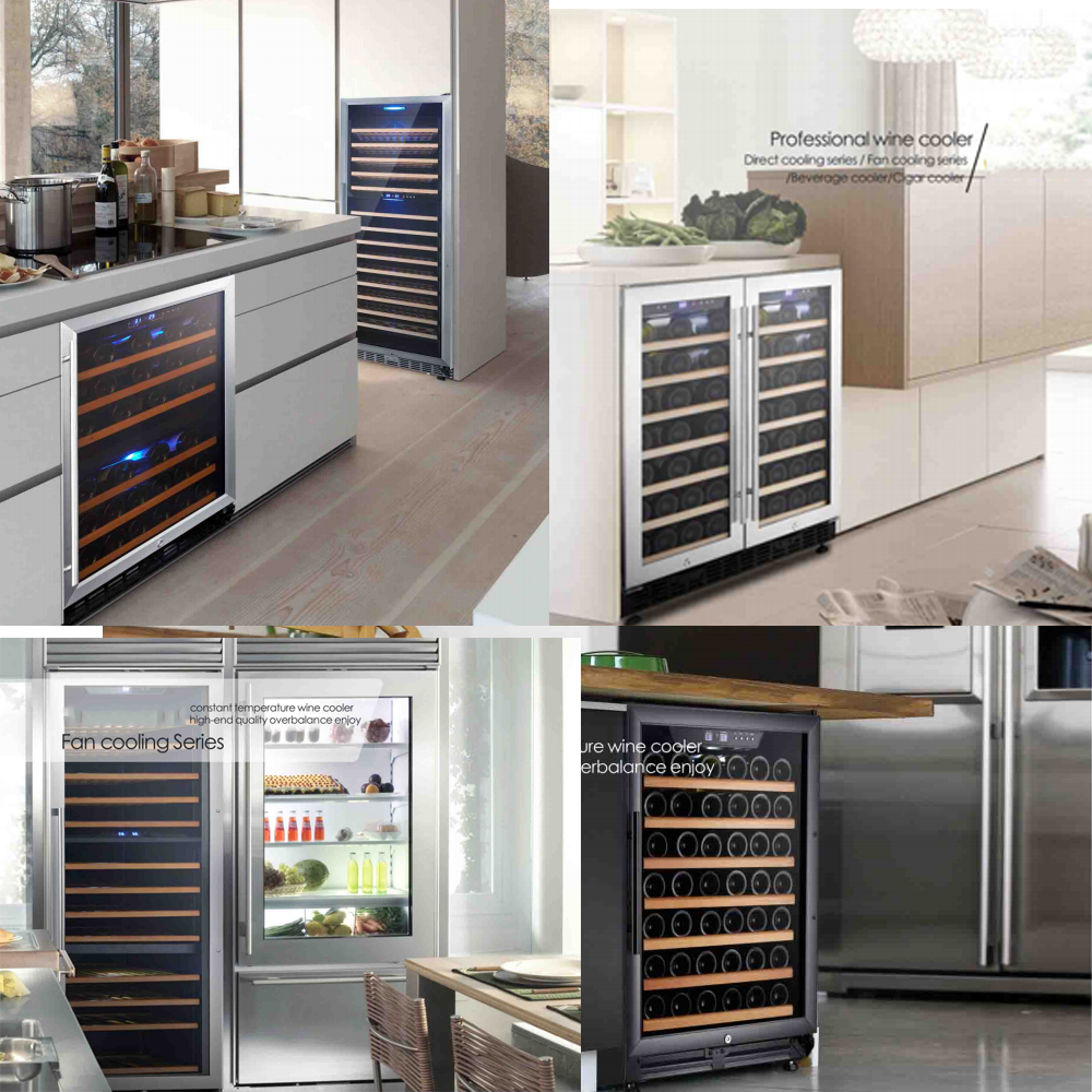 Dual Zone Wine Fridge for Home & Restaurant Use