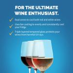 Newair 29 Bottle Dual Zone Wine Fridge