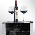 SMETA 19 Bottle Wine Fridge - Stainless Steel