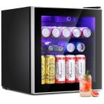 AGLUCKY 1.6cu.ft Wine & Beverage Fridge