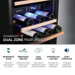 Edgestar 46 Bottle Dual Zone Wine Cooler