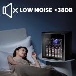 AGLUCKY 1.6cu.ft Wine & Beverage Fridge