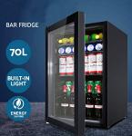 Cookology CBC70BK Black Wine Fridge