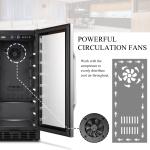 Lanbo 33 Bottle Under Counter Wine Cooler