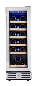 Kalamera 18-Bottle Wine Cooler with Stainless Steel Door
