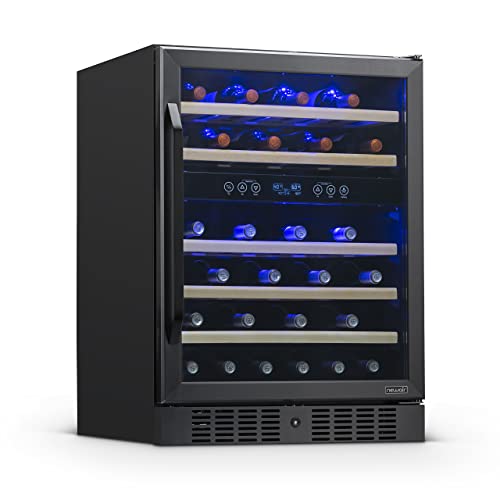 NewAir Dual Zone Wine Fridge - 46 Bottles