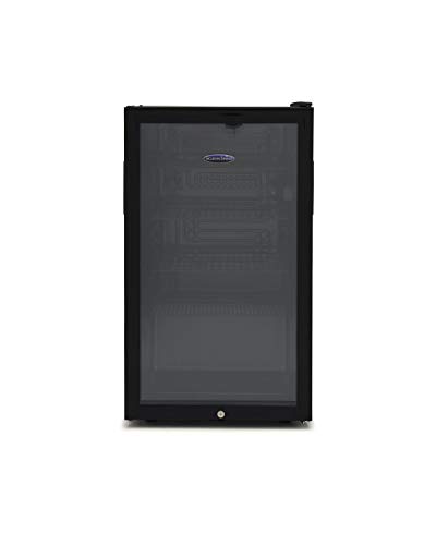 IceKing BF150K Drinks Cabinet Fridge | LED Light