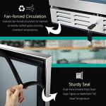 Kalamera 18-Bottle Wine Cooler with Stainless Steel Door