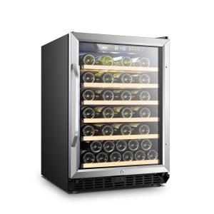 Lanbo 52 Bottle Under Counter Compressor Wine Cooler Refrigerator