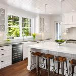 Black Stainless Steel Dual Zone Wine Fridge