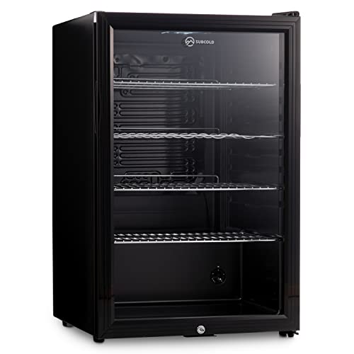 Subcold Super115 LED Drinks Fridge (Black)