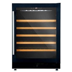 Cookology 54 Bottle Undercounter Wine Cooler (in Black)