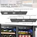 Lanbo Dual Zone Under Counter Wine Cooler