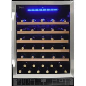 24" Silhouette Stainless Steel Wine Cellar