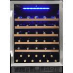 24" Silhouette Stainless Steel Wine Cellar