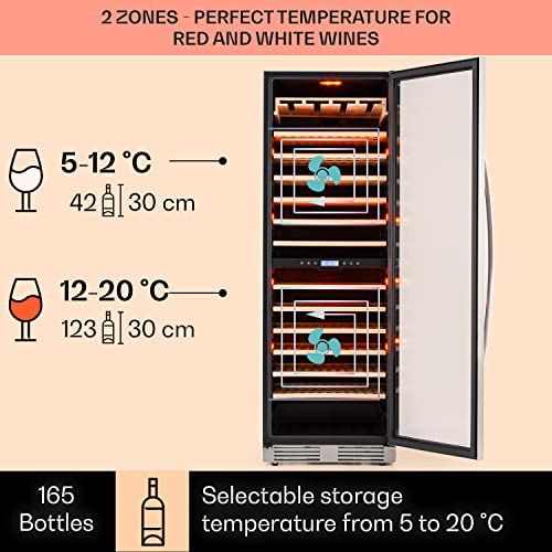 Klarstein Vinovilla Dual Zone Wine Fridge