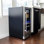 NewAir Dual Zone Drink Fridge | 9 Bottle, 48 Can