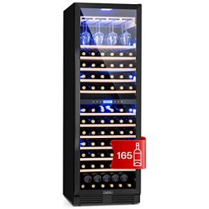 Klarstein Dual Zone Wine Cooler 165 Bottles