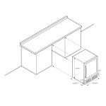 NewAir Dual Zone Wine Fridge - 46 Bottles