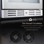 Kalamera 46-Bottle Dual Zone Wine Cooler