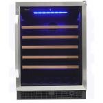 24" Silhouette Stainless Steel Wine Cellar