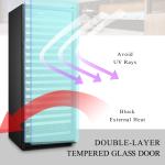 Lanbo 289 Bottle Single Zone Wine Cooler