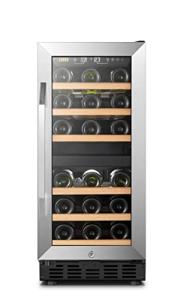 15" Dual Zone Wine Fridge, 28 Bottles