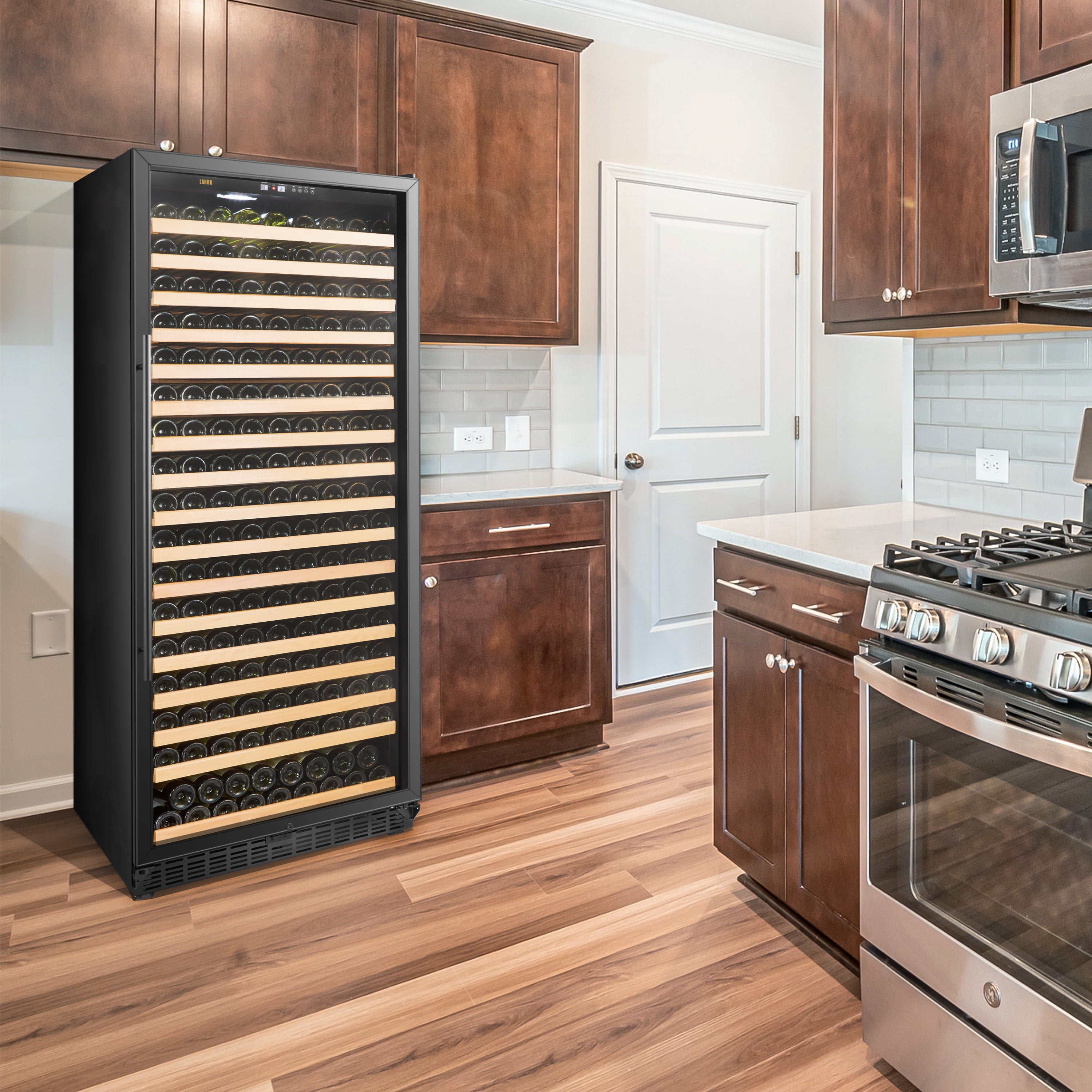 Lanbo 289 Bottle Single Zone Wine Cooler