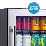 NewAir Dual Zone Drink Fridge | 9 Bottle, 48 Can