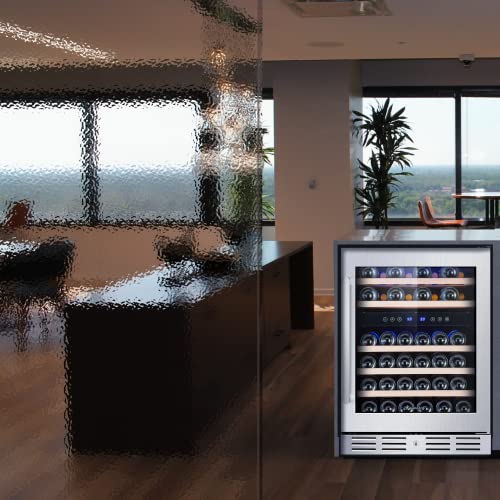 Kalamera 45 Bottle Dual Zone Wine Cooler