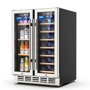 Dual Zone Wine & Beverage Refrigerator - Built-in/Freestanding