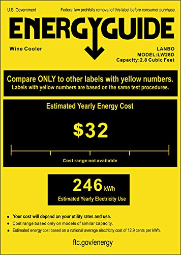 15" Dual Zone Wine Fridge, 28 Bottles