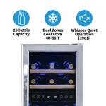 15" Dual Zone Wine Fridge by NewAir