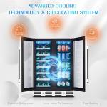 Kalamera Dual Zone Wine and Beverage Fridge