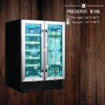 24'' Dual Zone Wine Beverage Cooler Built-in/Freestanding