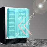 24'' Dual Zone Wine Beverage Cooler Built-in/Freestanding