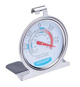 Stainless Steel Wine Fridge Thermometer