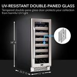 33 Bottle Built-in Wine Fridge by Whynter
