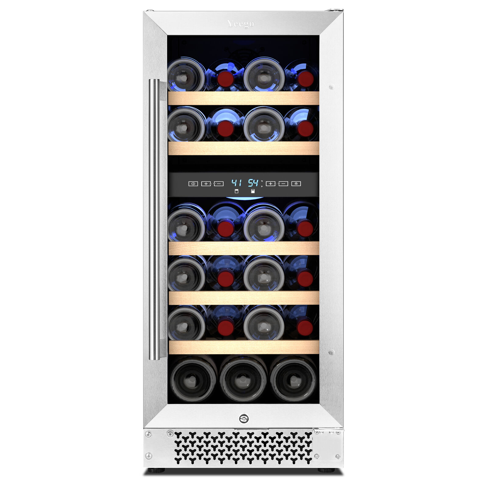 Under Counter Dual Zone Wine Fridge - 28 Bottles