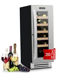 Klarstein Vinovilla Built-in Wine Cooler: 20 Bottles