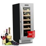 Klarstein Vinovilla Built-in Wine Cooler: 20 Bottles
