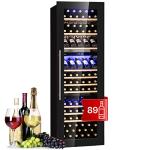 Klarstein 3-Zone Wine Cooler for 89 Bottles