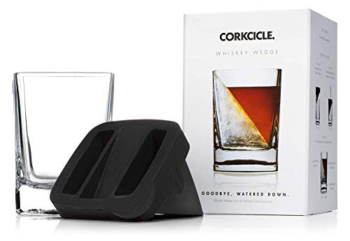 Corkcicle Whiskey Glass with Ice Mold