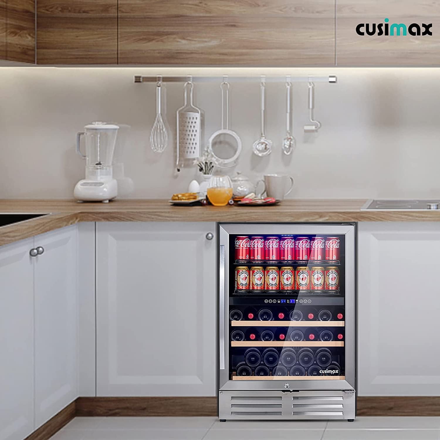 Dual Zone Wine and Beverage Fridge