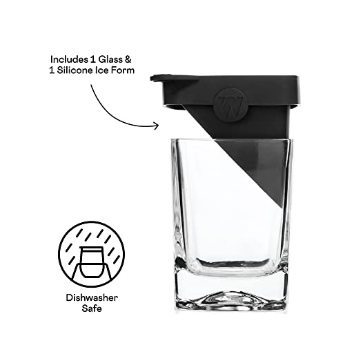 Corkcicle Whiskey Glass with Ice Mold
