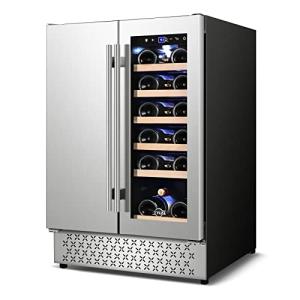 Tylza 24" Dual Zone Wine Beverage Cooler