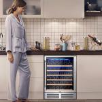 24" WiFi Wine Cooler, 52-Bottle Capacity