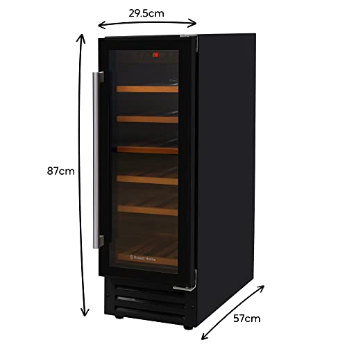 18 Bottle Wine Chiller with Glass Door